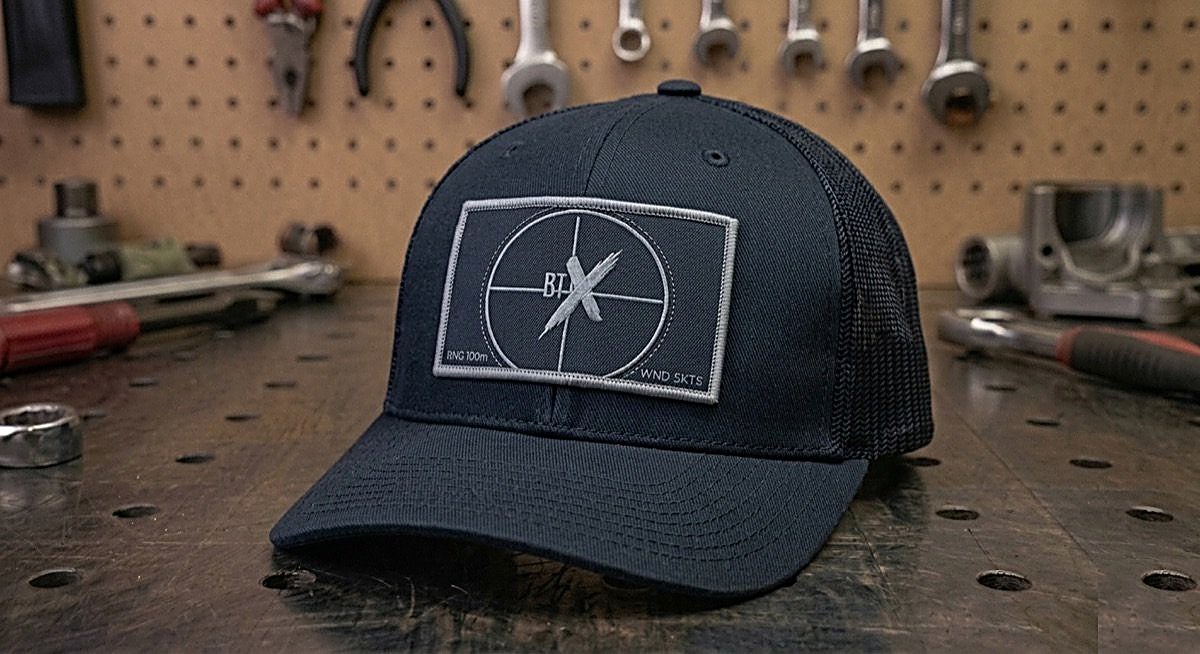 Navy / Grey Patch