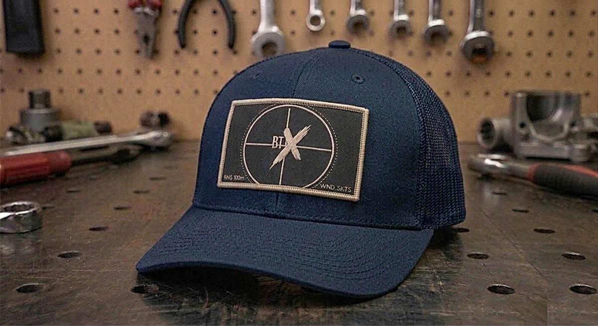 Navy / Sand Patch